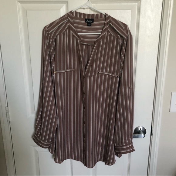 Simply Emma Tops - Simply Emma long sleeve blouse